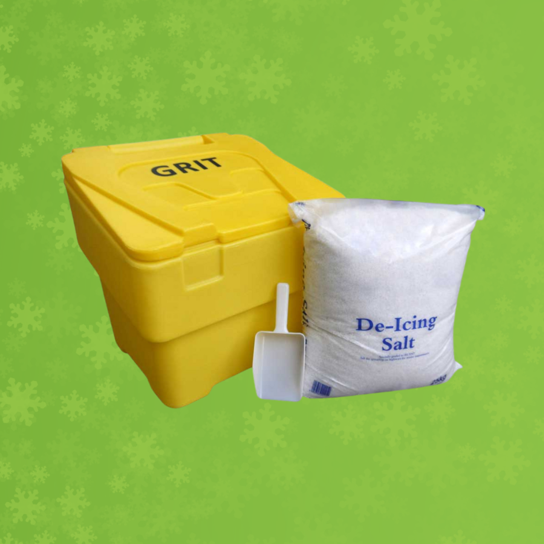 Salt Bins, Salt + Scoop