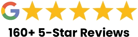 Over 160+ 5 Star Reviews