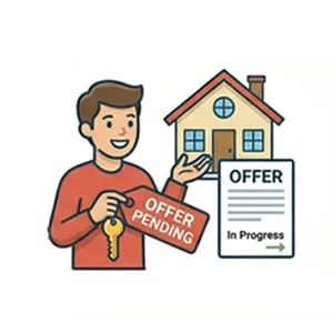Offer pending/found a house