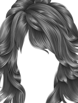 Naturally grey or greying hair