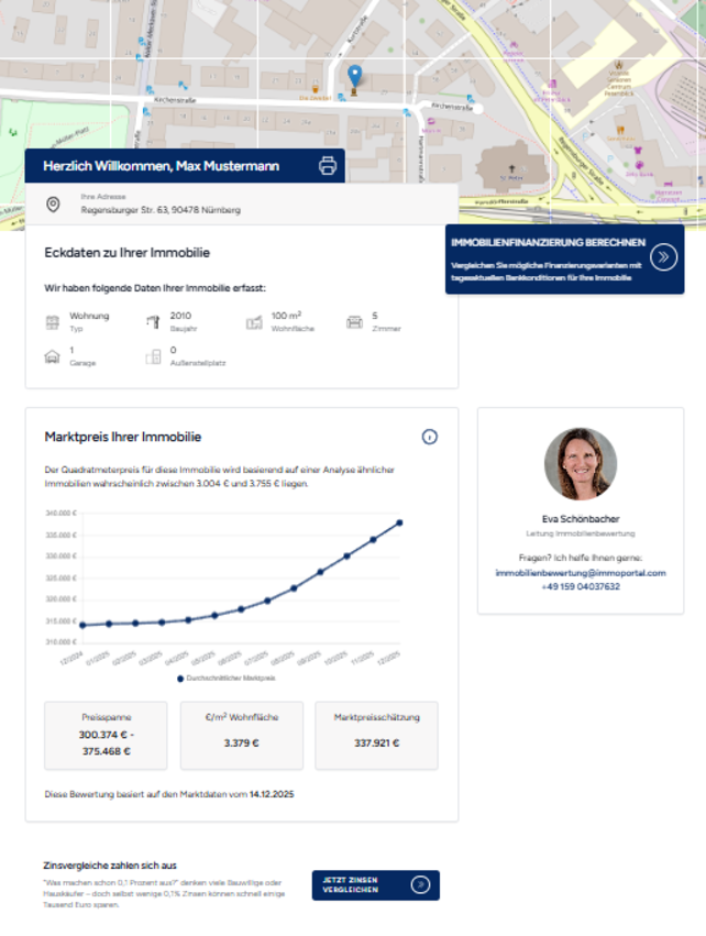 Beispiel Immobilienbewertung