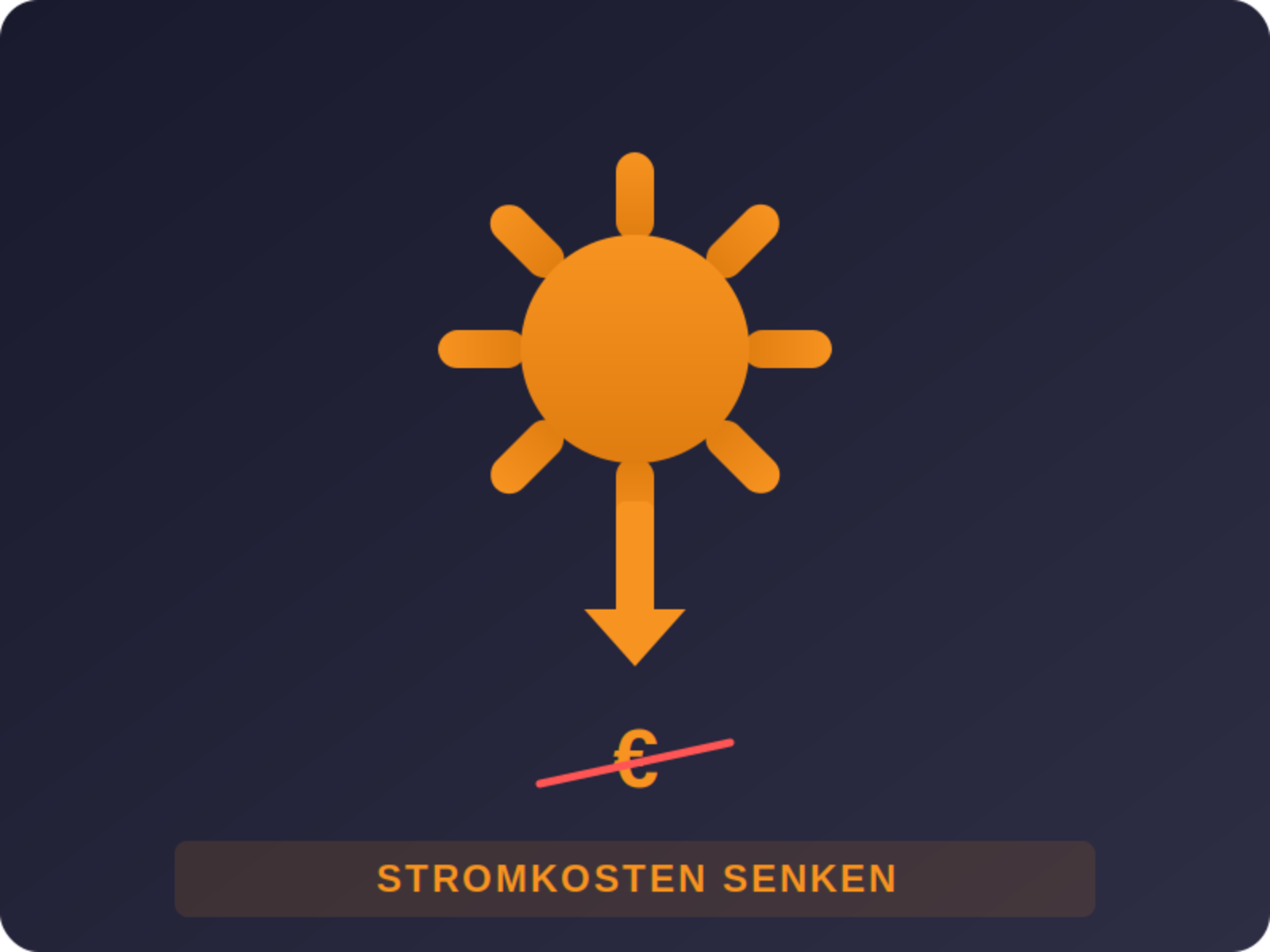 Stromkosten senken