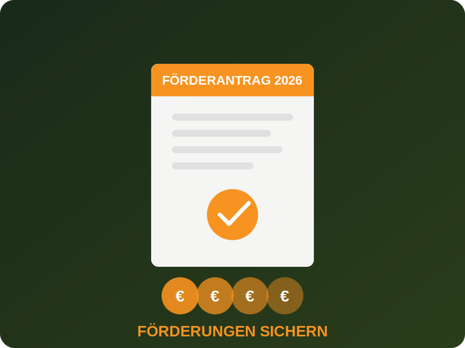 Förderungen und Zuschüsse sichern