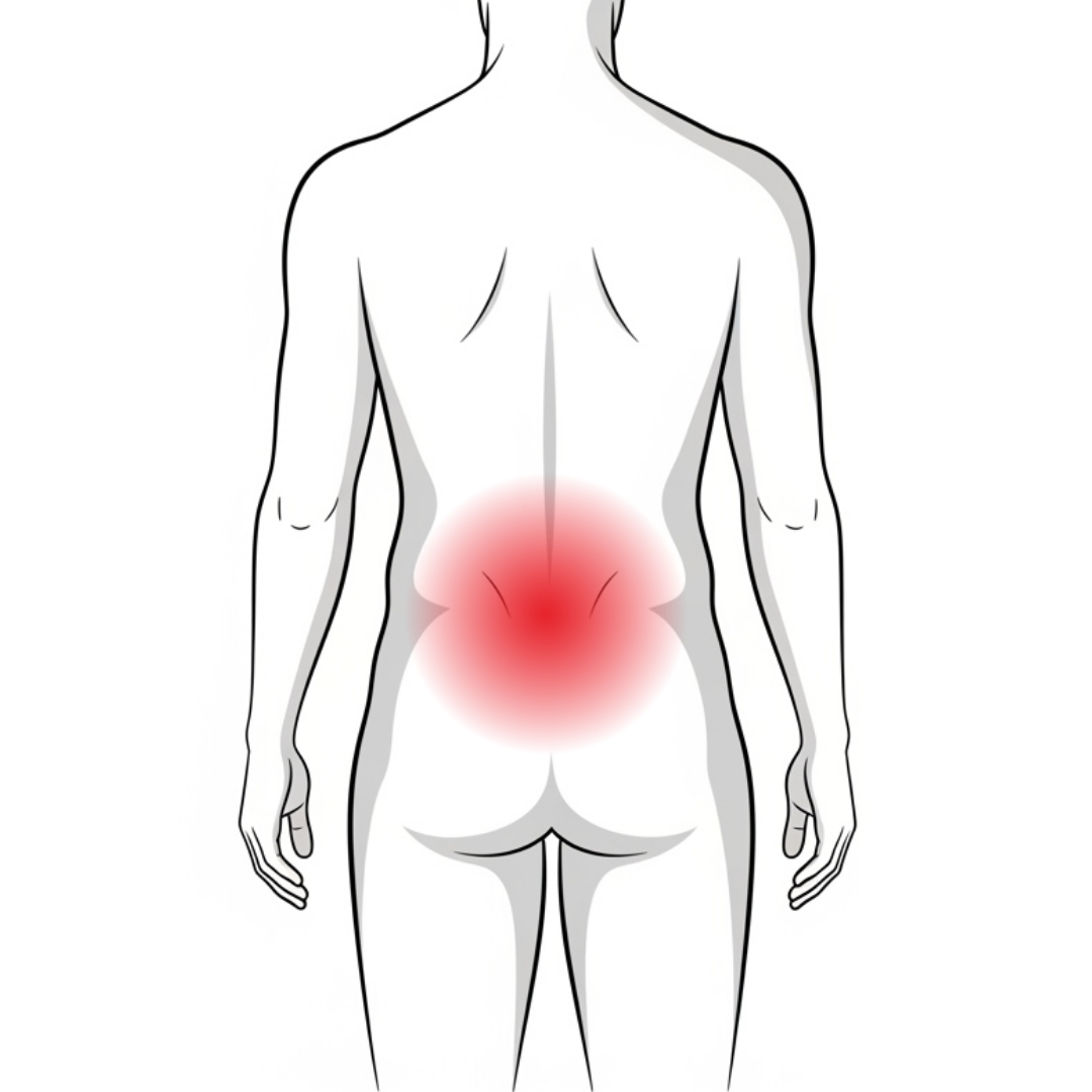 Lower back (lumbar)