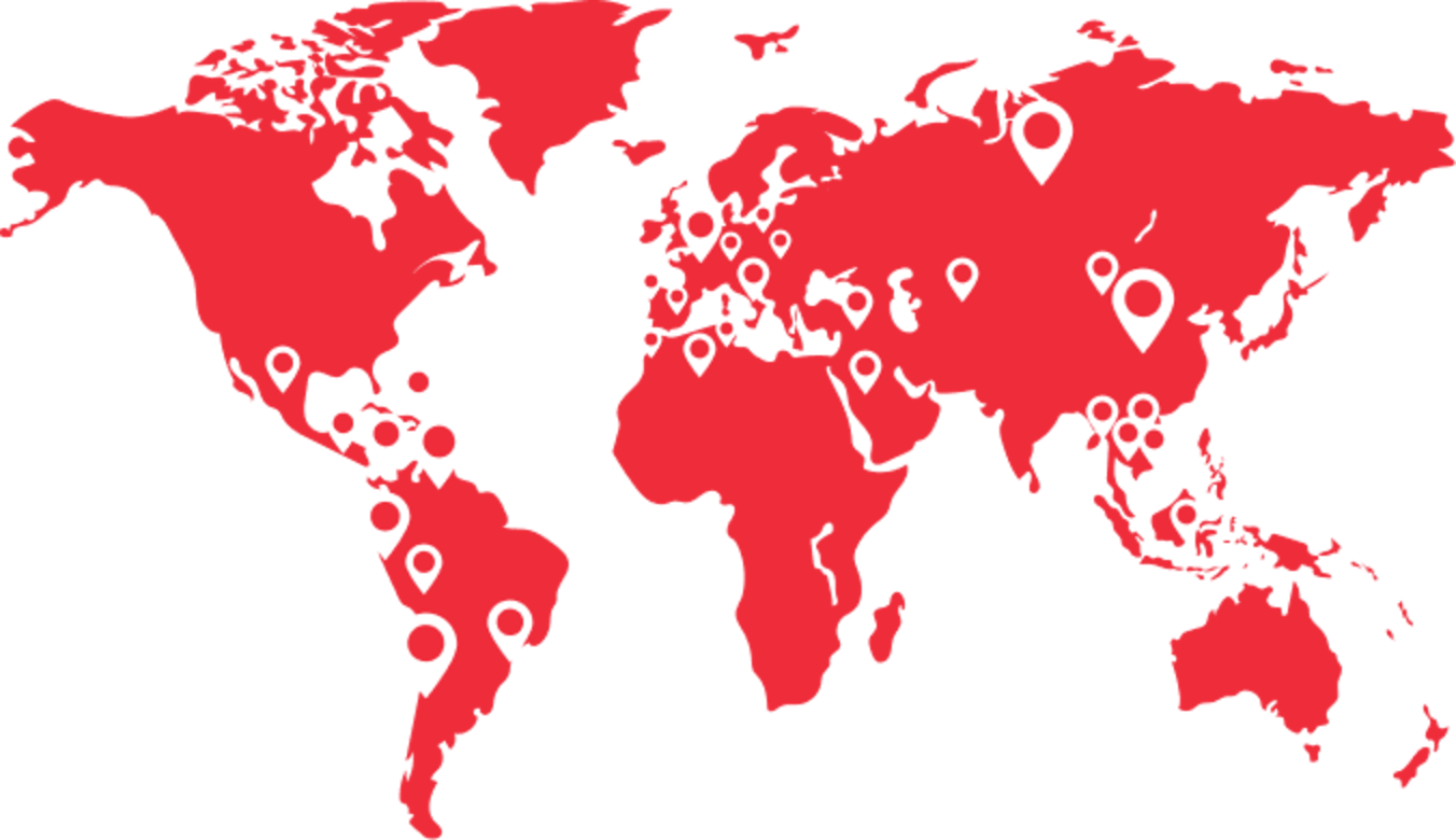Carte implantations WSE