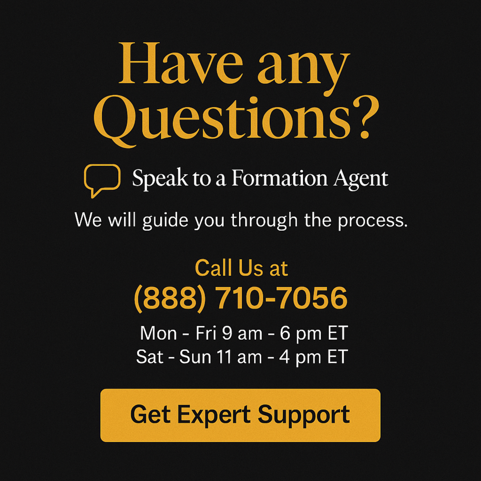 Get Support 7 Days a week 