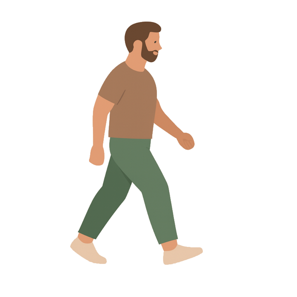 Light daily movement