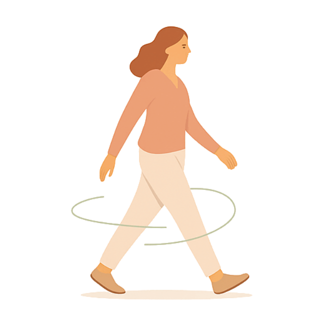 Light daily movement
