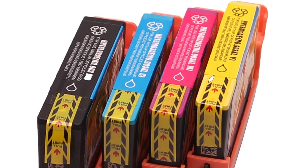 Tintenstrahldrucker mit Tintenpatronen (farbig)