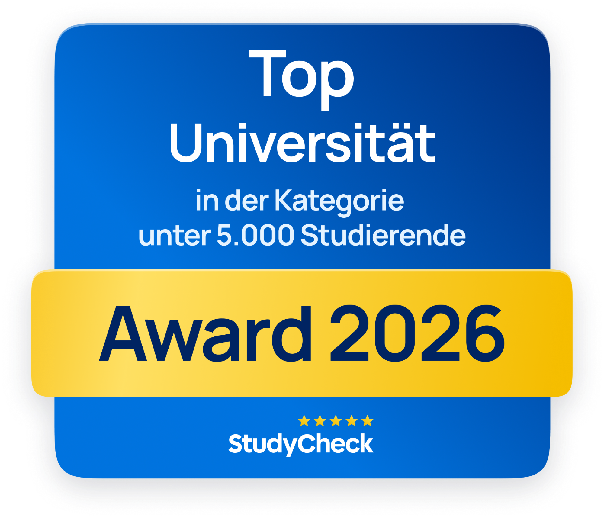 StudyCheck Award 2026