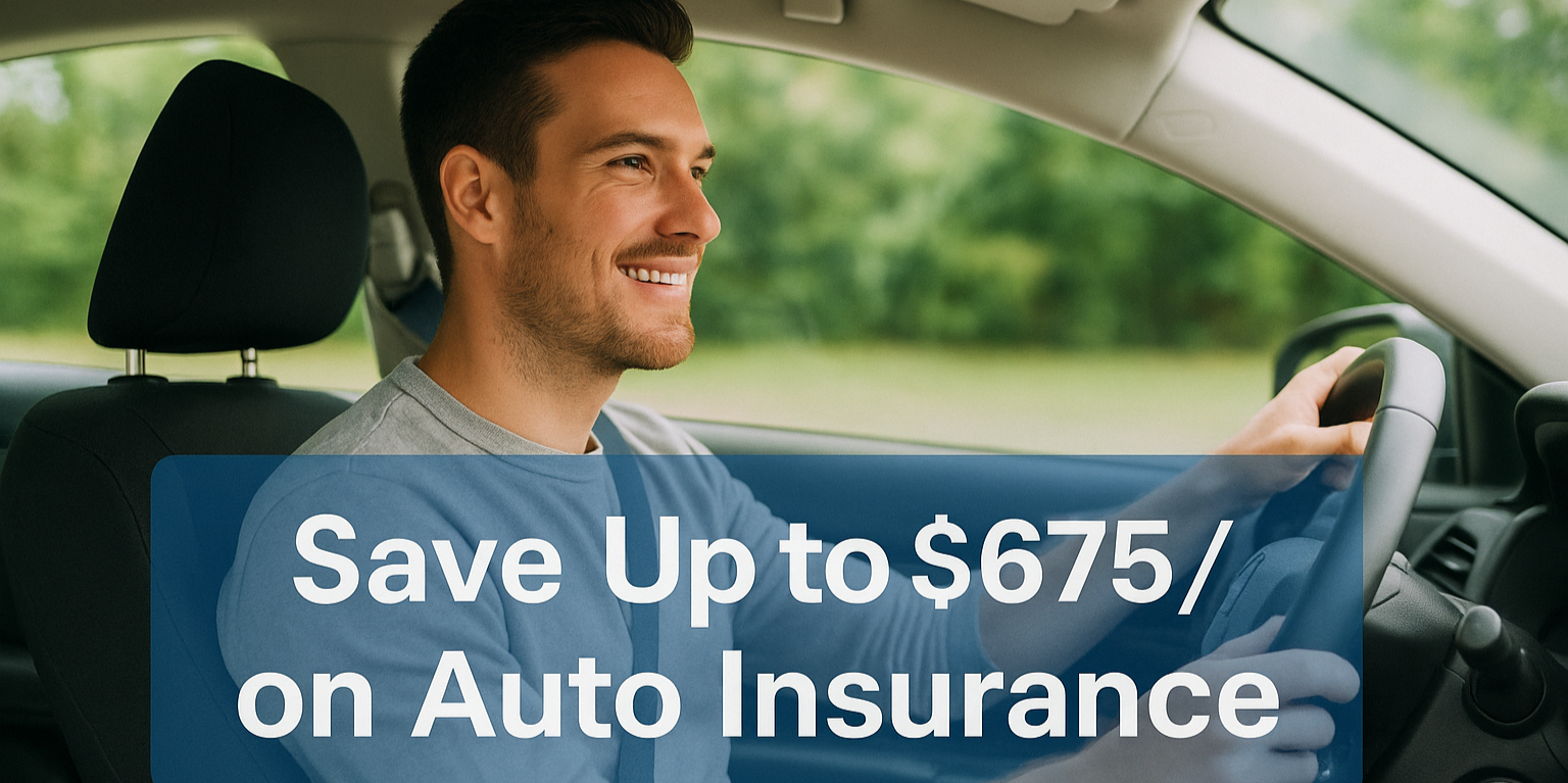 Save Up to $675 on Auto Insurance