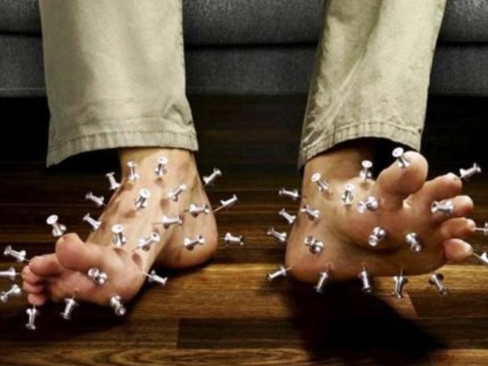 Tingling or 'pins and needles' that won't go away