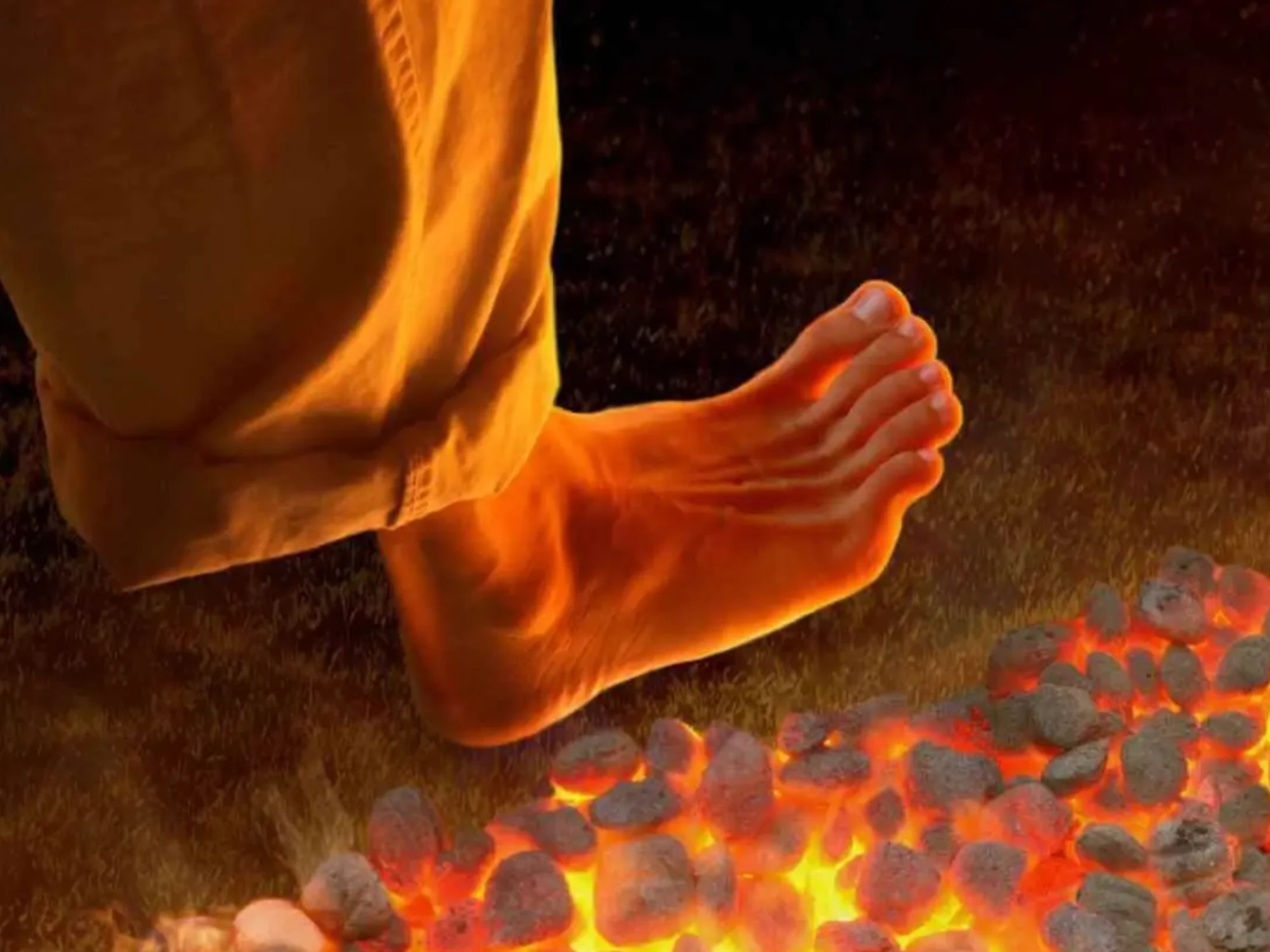 Burning sensation - like walking on hot coals