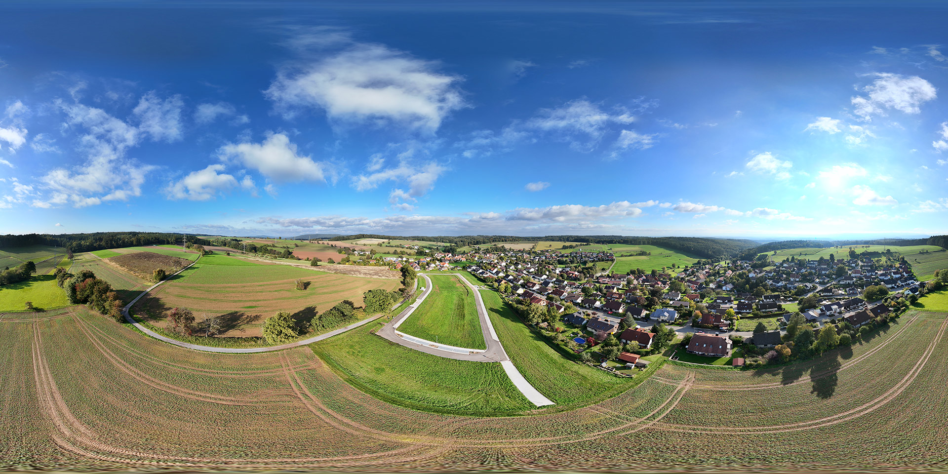 Panorama Bauplätze in Haag Schönbrunn