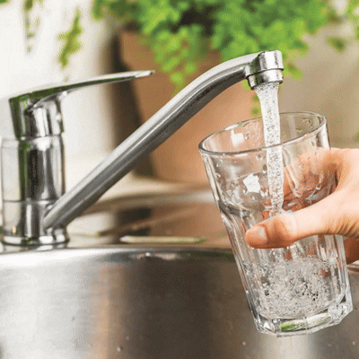 Tap water (unfiltered)