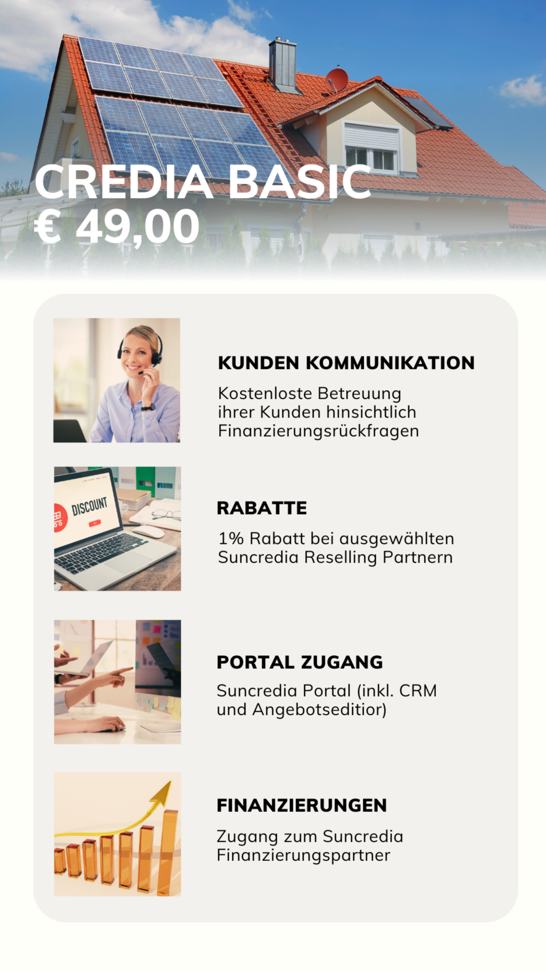 Credia Basic 49,00€