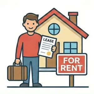 I rent / tenant