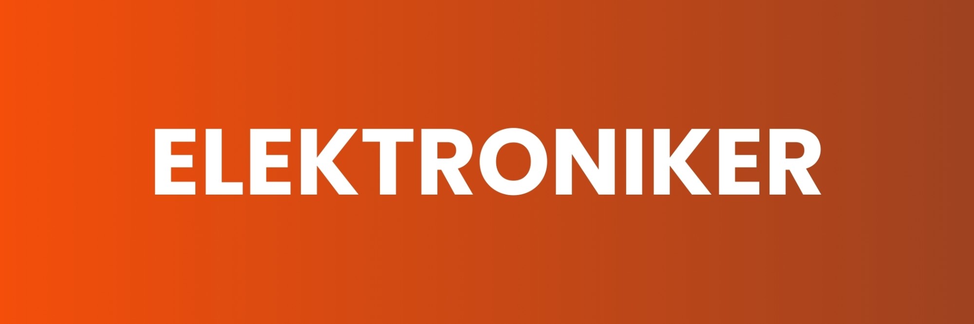 Elektroniker