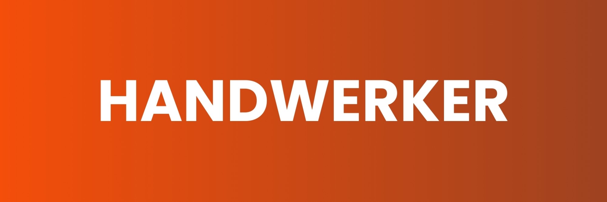 Handwerker