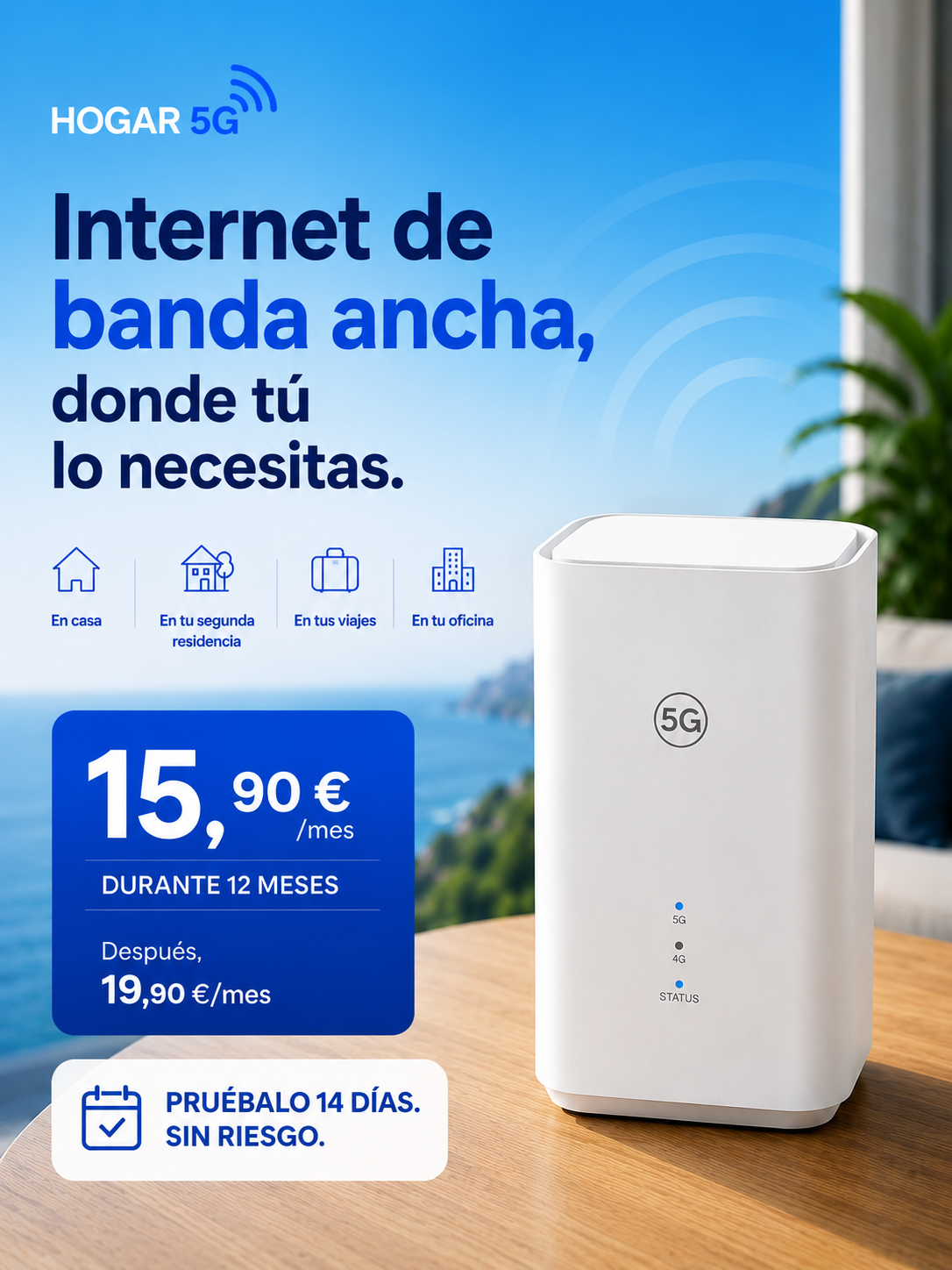 Internet donde la fibra aún no llega