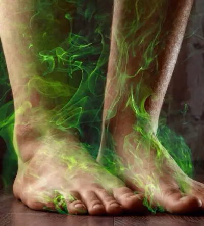 Mal olor en los pies