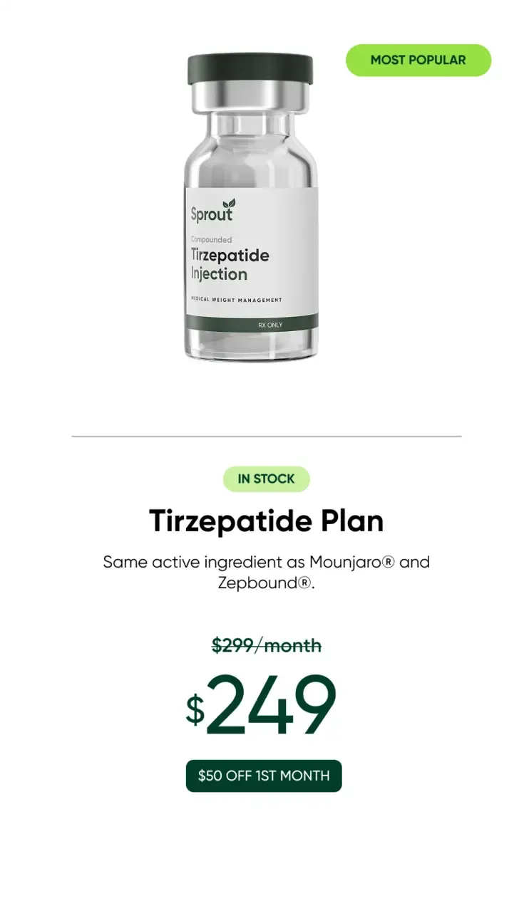 Tirzepatide 1-month