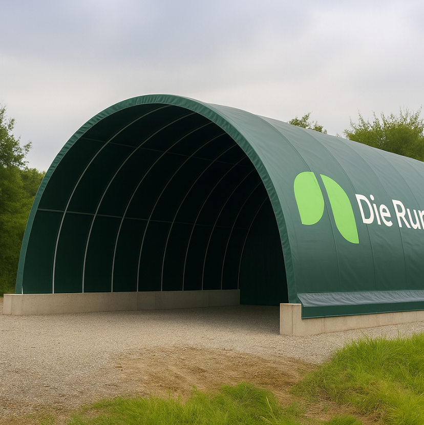 Rundbogenhalle 12m x 24m x 6m