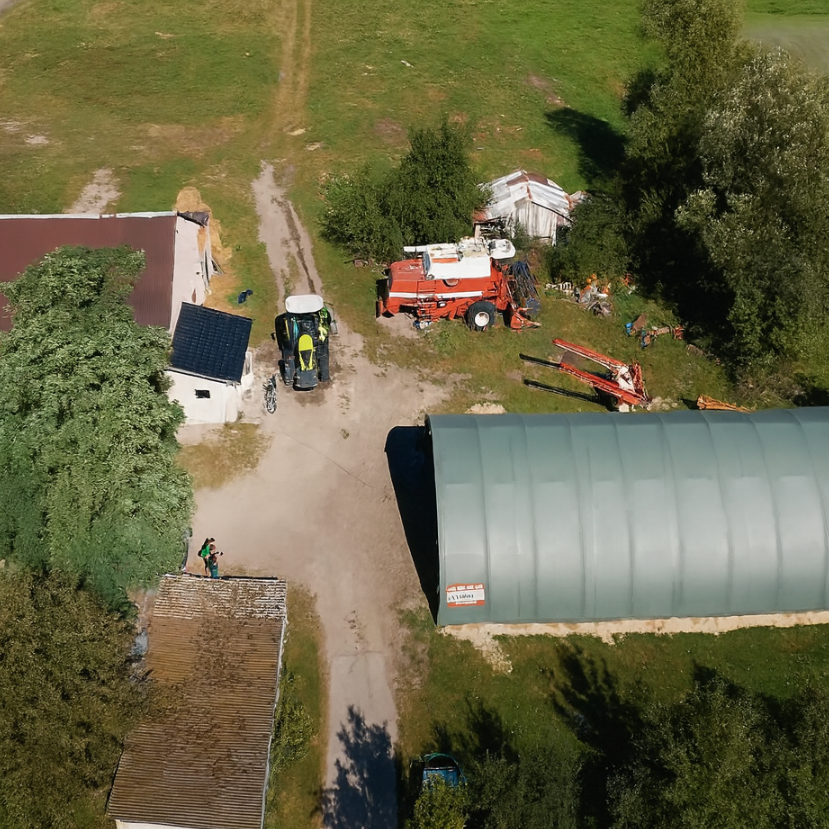 Rundbogenhalle 9.15m x 20m x 4,5m