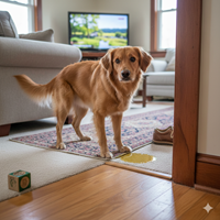 Peeing or marking inside the house