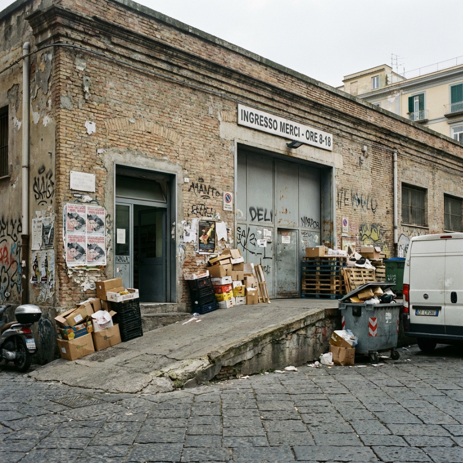 Ingresso sul retro