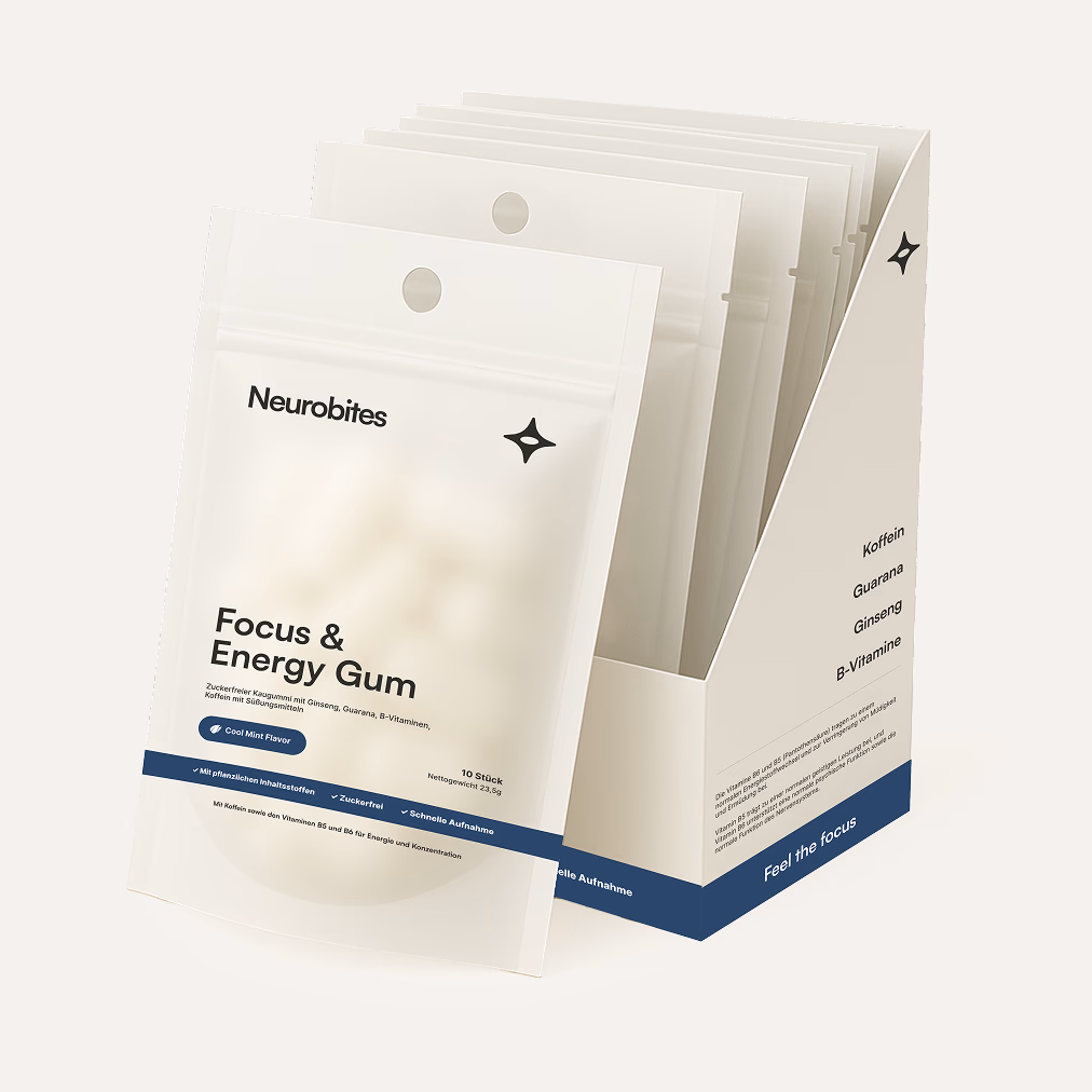 Focus & Energy Gum – Spearmint