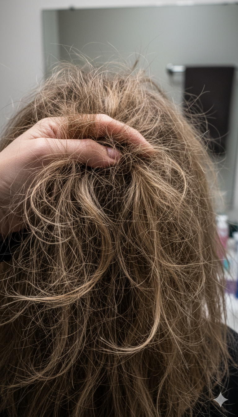Dry, Brittle Hair That Breaks Easily