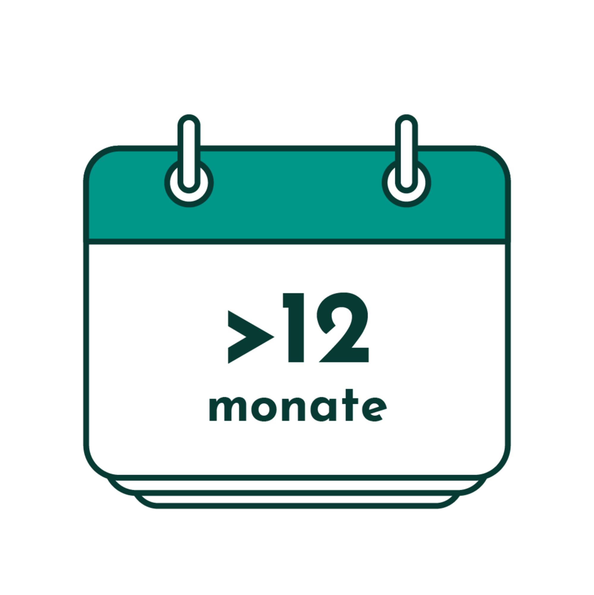 In über 12 Monaten
