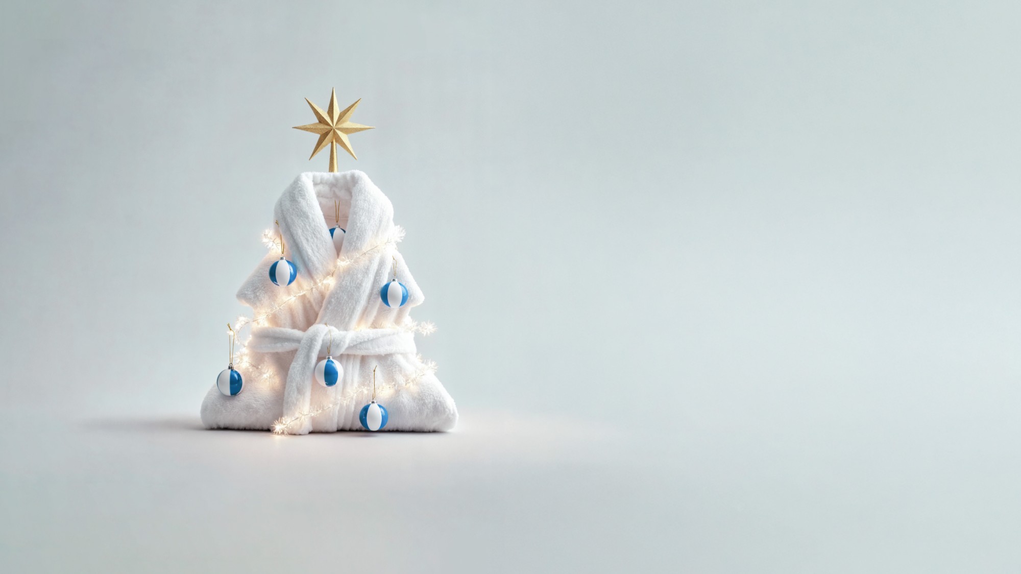 Bademantel Weihnachtsbaum