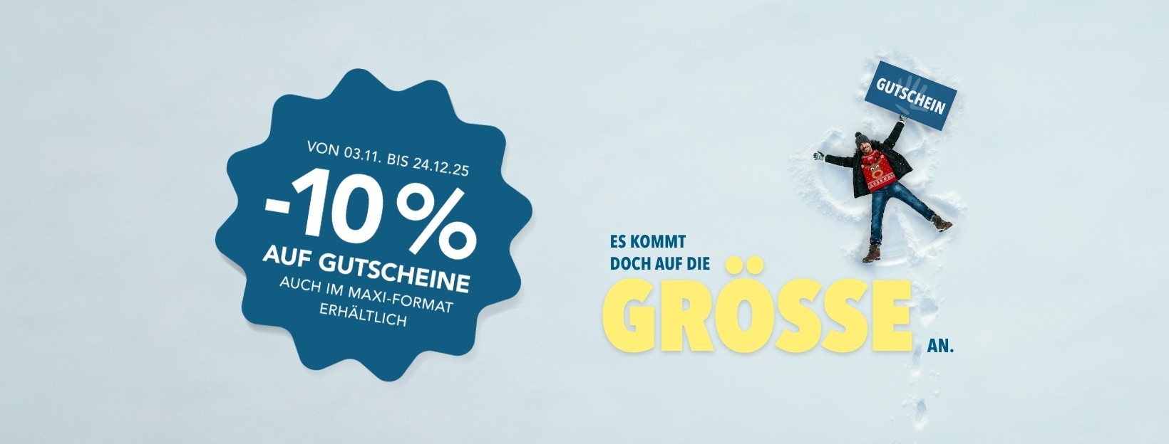 Gutschein-Aktion Weihnachten