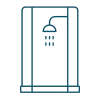 Barrierearme Dusche