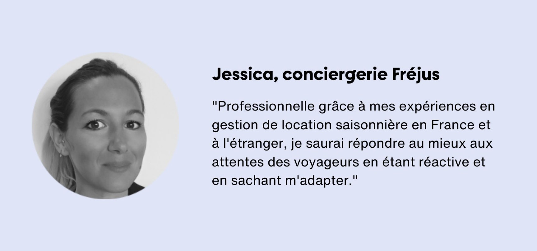 Jessica conciergerie Frejus