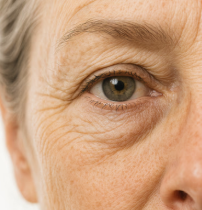 Eye Wrinkles or Crows Feet