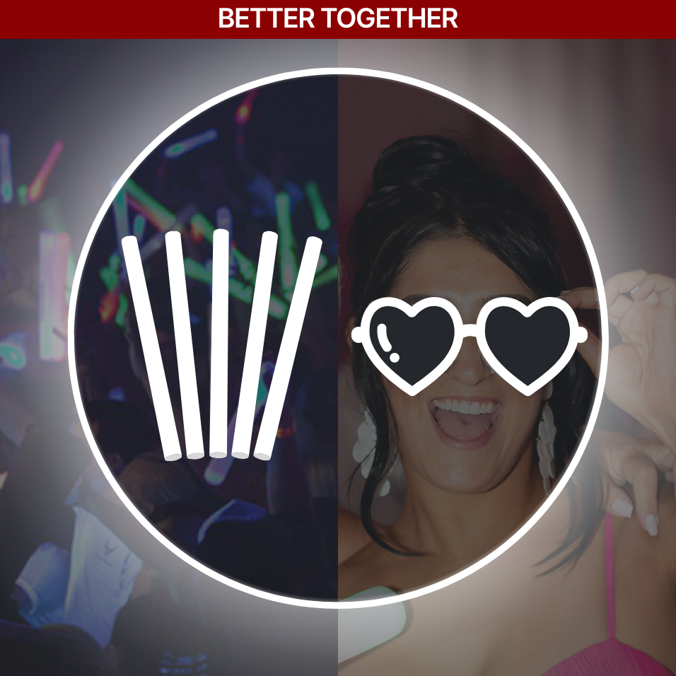  LED Sticks + Party Shades