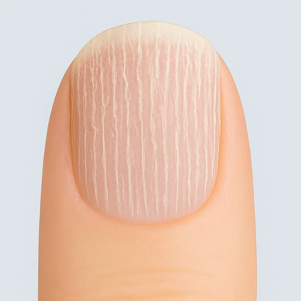 Rough, uneven texture