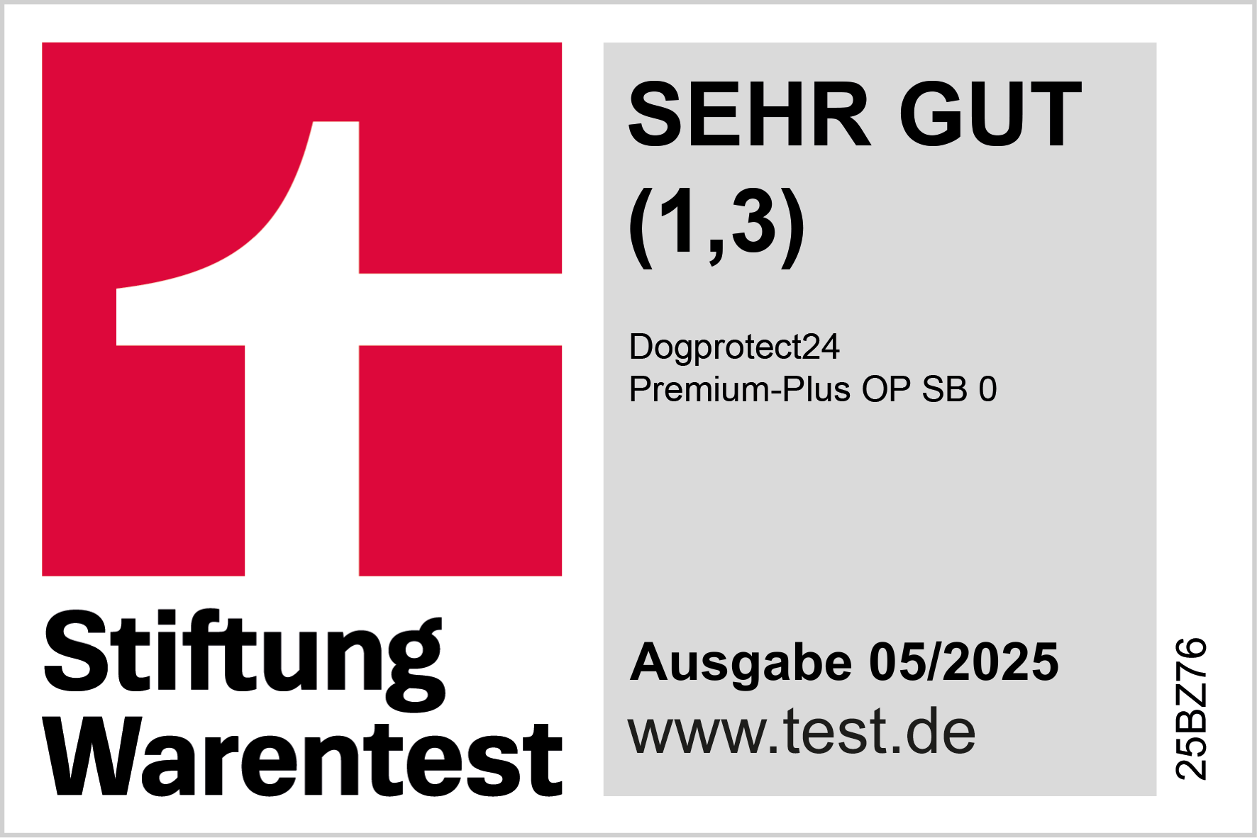 Stiftung Warentest Dogprotect24 Hundekrankenversicherung Platz 1