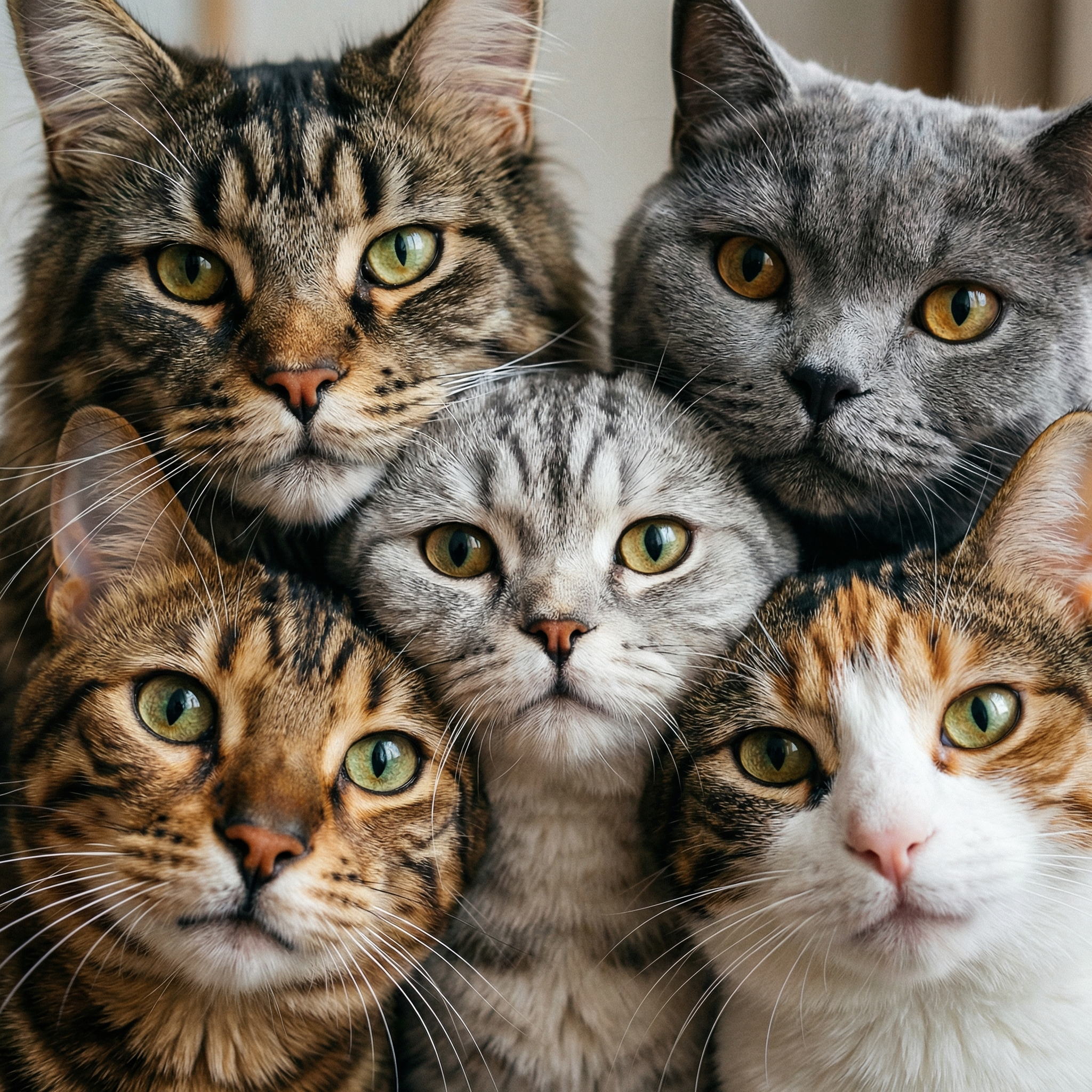 5 or more cats