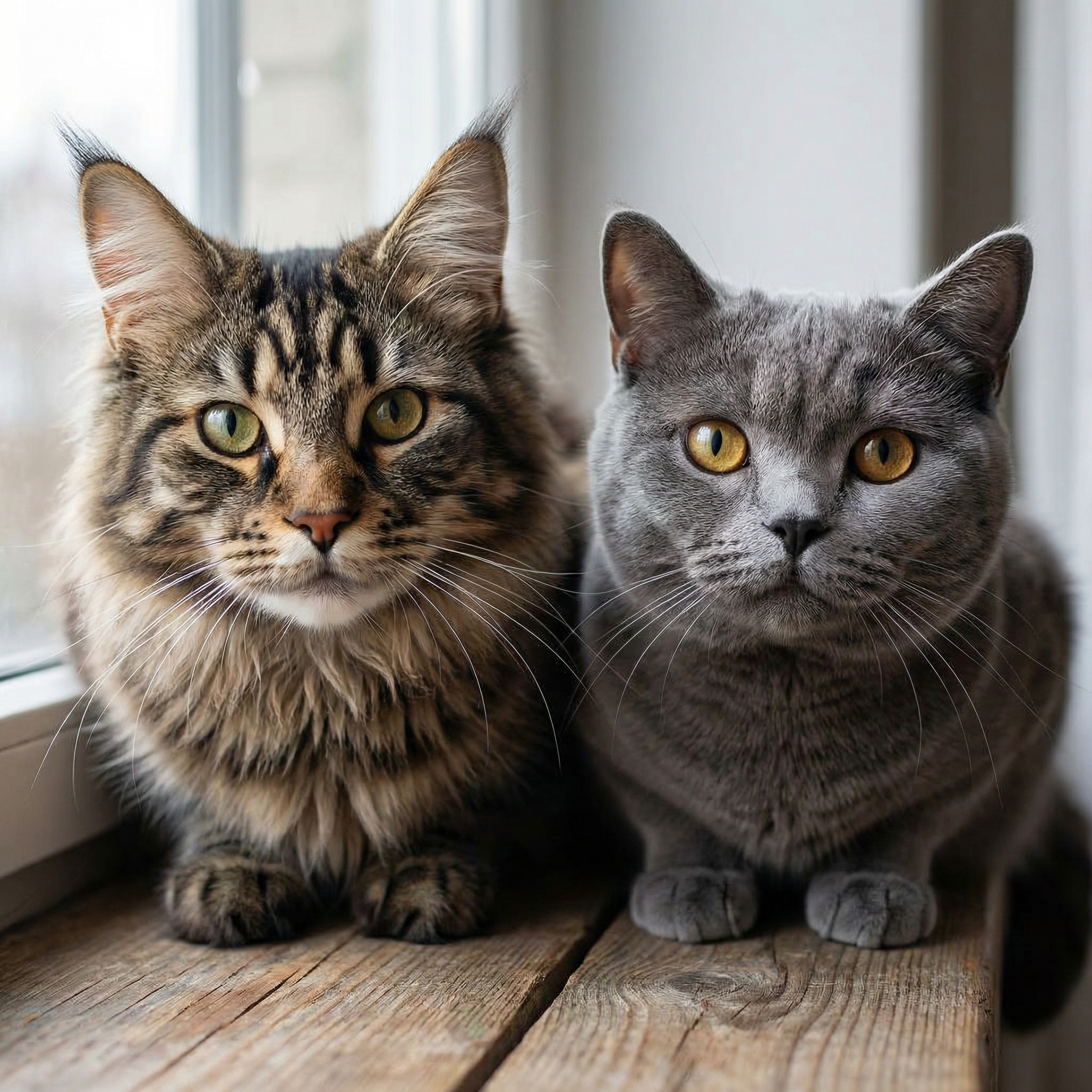 2 cats