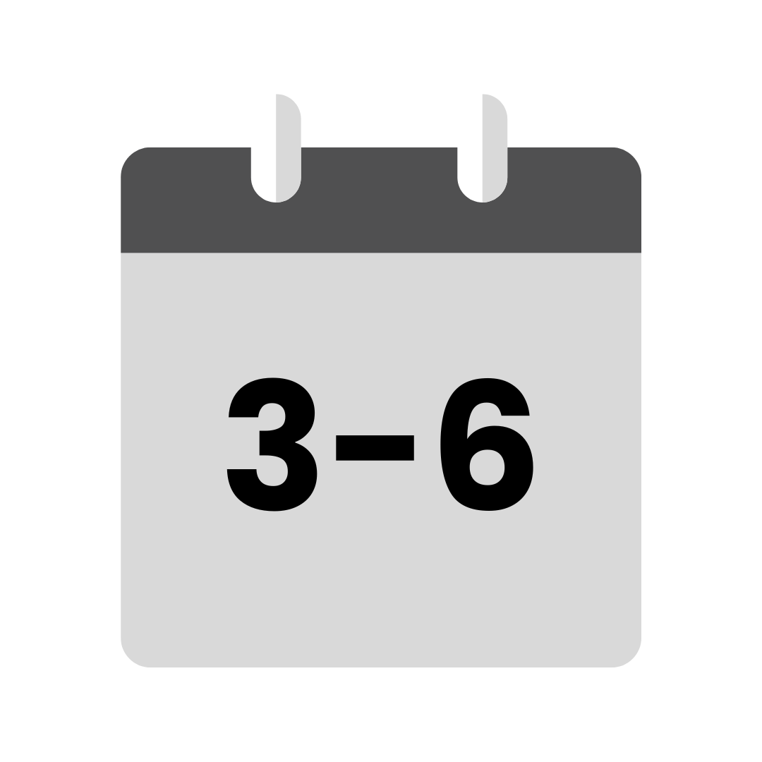 In 3-6 Monaten