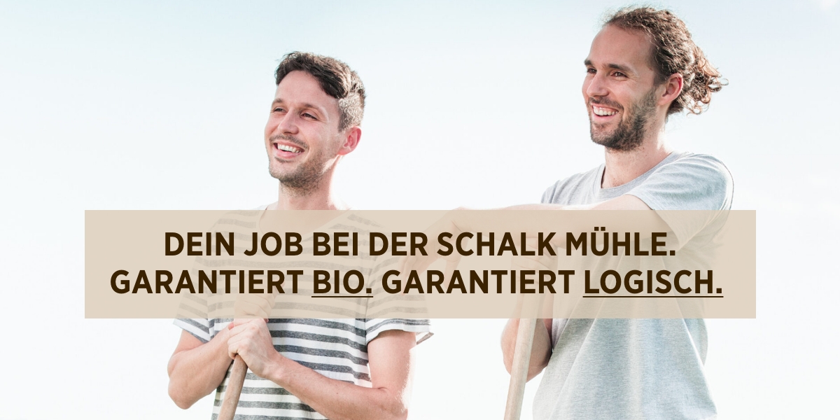 Schalk Mühle Geschäftsführer Franz & Rainer. BIO-Jobs mit Sinn und Zukunft