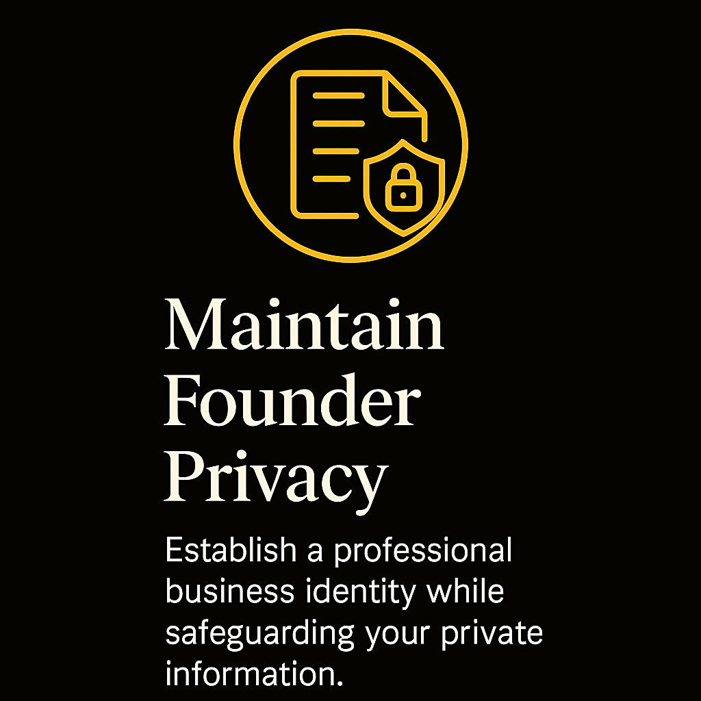IndustryADV - Maintain Founder Privacy