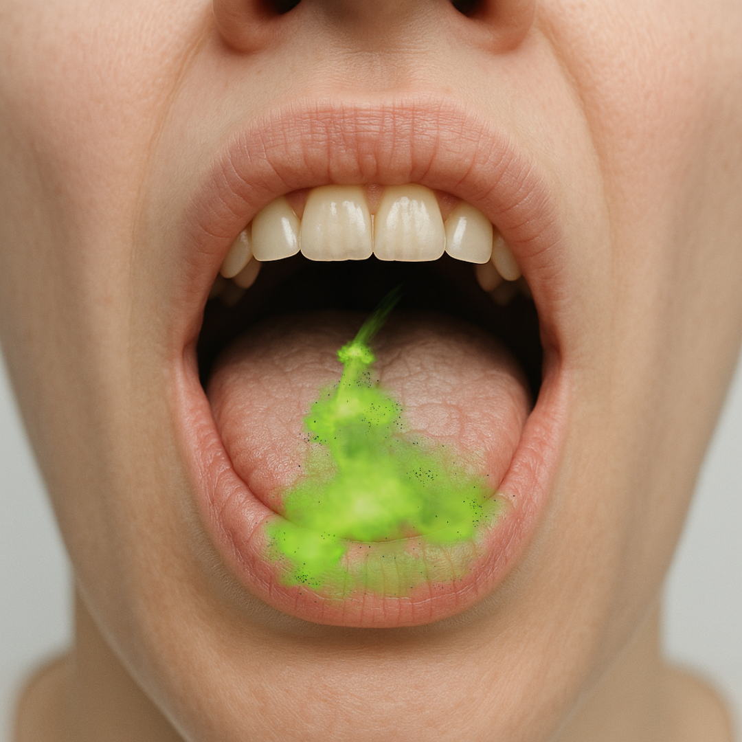 Bad breath or bad taste