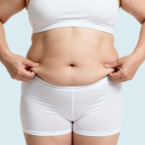 Love handles / waist