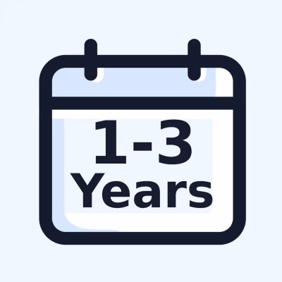 2-3 years
