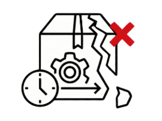 Späterer Defekt am Produkt